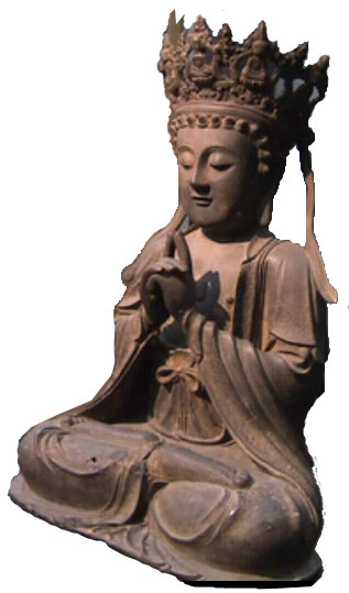 Buddha mit Schlangenkrone